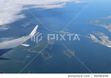 來自小屋的瀨戶大橋 36096846