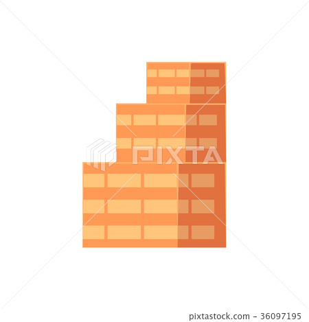 Flat isometric multistoried multi-layered building Flat isometric multistoried multi-layered building 36097195