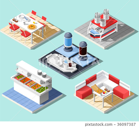 Junk Food Cafe Composition 36097387