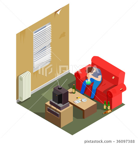 Addictions Isometric Composition 36097388