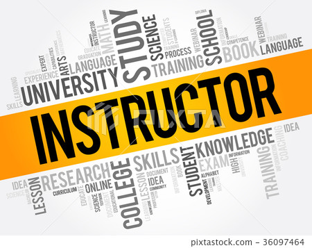 INSTRUCTOR word cloud collage INSTRUCTOR word cloud collage 36097464