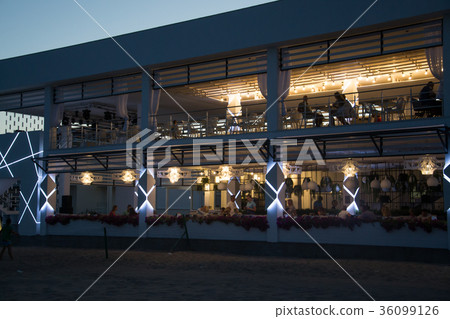 Night shot of resort at night 36099126