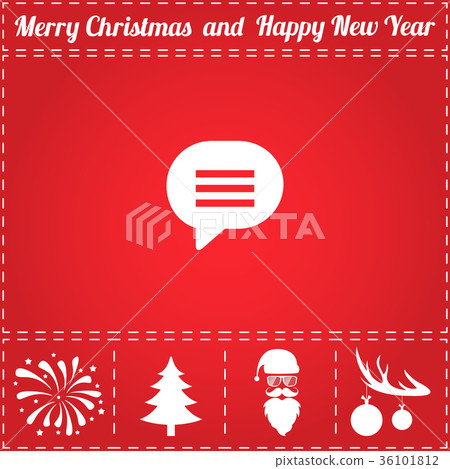 Bubble Icon Vector 36101812