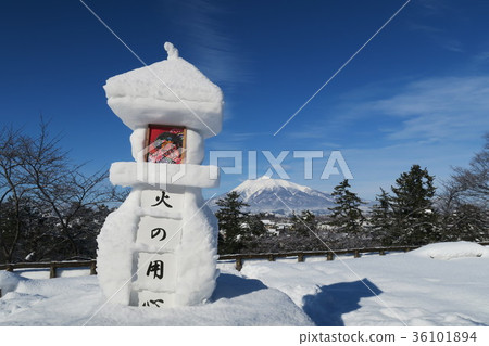 Hirosaki Castle (Hirosaki Castle Snow Lantern Festival) Hirosaki Castle (Hirosaki Castle Snow Lantern Festival) 36101894