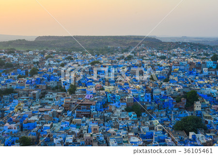 Cityscape of Jodhpur, India Cityscape of Jodhpur, India 36105461