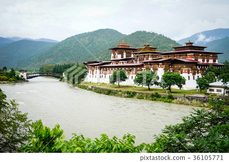 Punakha Dzong in Punakha, Bhutan 36105771