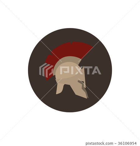 Icon helmet , vector illustration 36106954