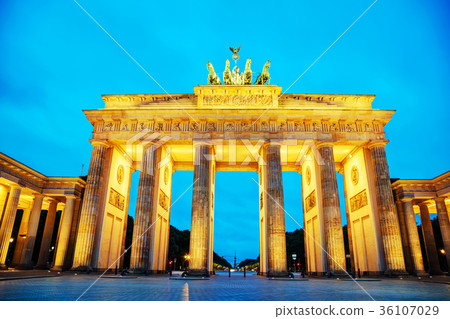 Brandenburg gate in Berlin, Germany Brandenburg gate in Berlin, Germany 36107029