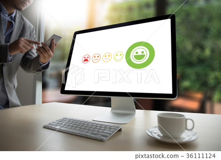 business man and woman select happy on? business man and woman select happy on? 36111124