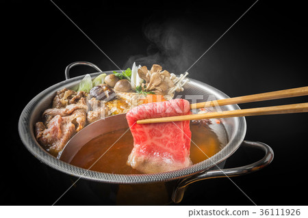 中國火鍋藥用菜餚中國火火鍋保健食品 36111926