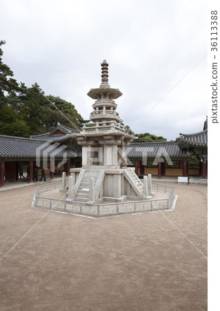 Dabotap (National Treasure No. 20), Bulguksa Temple, Gyeongju City, Gyeongbuk Province 36113388