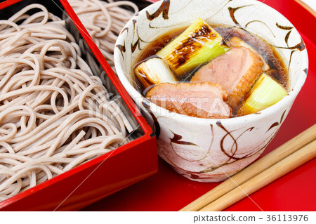 Buckwheat soba noodles Buckwheat soba noodles 36113976