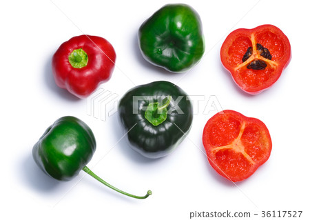 Manzano chiles Rocoto C.pubescens, paths 36117527