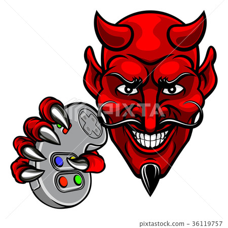 Devil Esports Sports Gamer Mascot 36119757