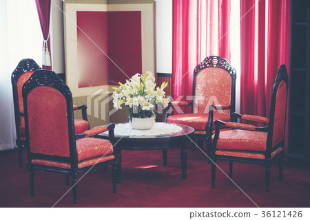 Luxury sofar in hotel Luxury sofar in hotel 36121426