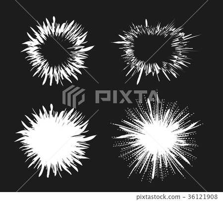 Comic speech bubble stars. Explosion vector Comic speech bubble stars. Explosion vector 36121908