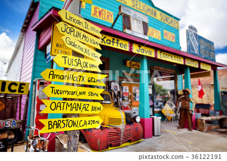 SELIGMAN, ARIZONA, USA - MAY 1, 2016 36122191