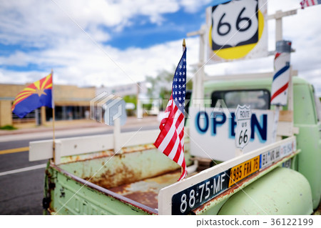 SELIGMAN, ARIZONA, USA - MAY 1, 2016 SELIGMAN, ARIZONA, USA - MAY 1, 2016 36122199