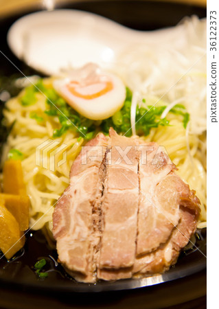 Tonkotsu Ramen noodle pork Japanese food Tonkotsu Ramen noodle pork Japanese food 36122373