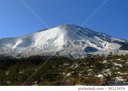 在初冬的淺間山 36123459