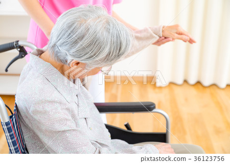 關懷圖像轉移輔助場景聽故事老人冷病 關懷圖像轉移輔助場景聽故事老人冷病 36123756
