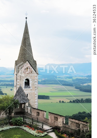 The church in Castle Hochosterwitz The church in Castle Hochosterwitz 36124533
