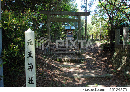 High Tenjin Castle ruins Mototen Shrine High Tenjin Castle ruins Mototen Shrine 36124873