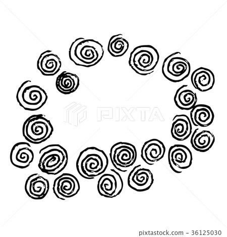 doodle spirals sketch design 36125030