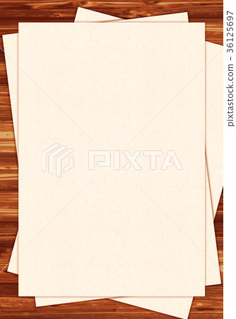Wood grain texture frame 36125697