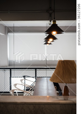 Co working office in loft style 36127206