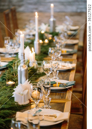 restaurant, amusement, party concept. few small restaurant, amusement, party concept. few small 36127922