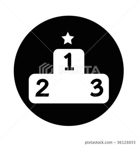 Podium icon 36128855