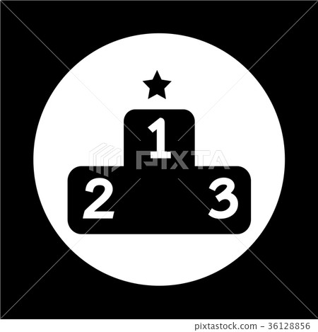 Podium icon 36128856
