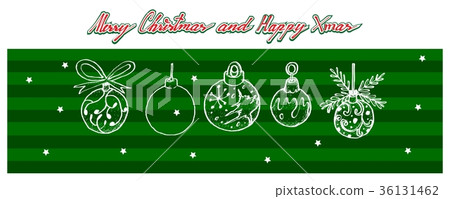 Lovely Christmas Balls Hanging on The Air Lovely Christmas Balls Hanging on The Air 36131462