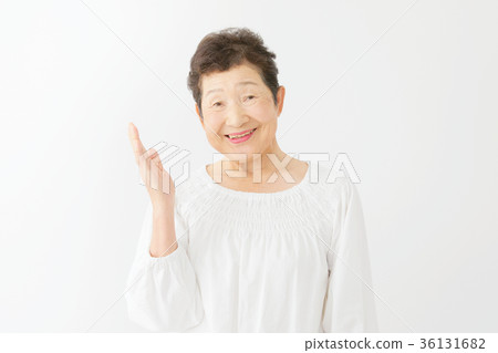 Elderly woman information Elderly woman information 36131682
