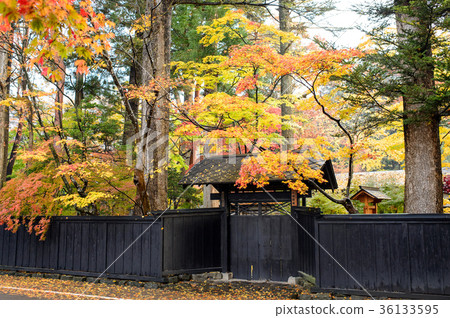 Autumn's Kakunoda samurai house street 36133595