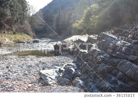 Shimonita Geopark (reverse layer of Miyamuro) 36135815