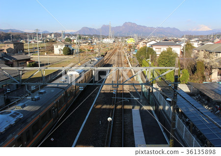 Myoyoshiyama seen from Ayabe Station Myoyoshiyama seen from Ayabe Station 36135898