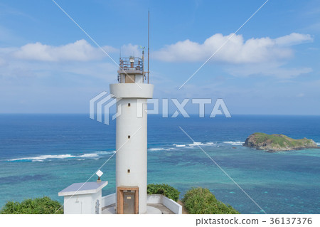 沖繩,石垣島,Hirakubosaki燈塔 沖繩,石垣島,Hirakubosaki燈塔 36137376