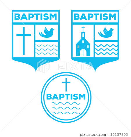 beach baptism invitation template 36137893