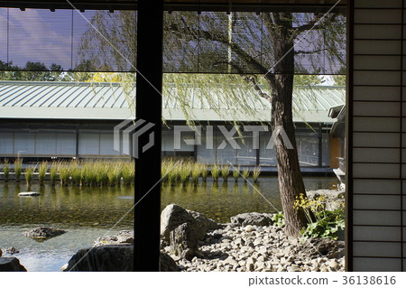 Kyoto Guest House Courtyard Pond 36138616