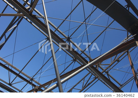 Construction Steelwork Steel framework  structure 36140462