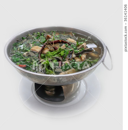 spicy fish soup 36141406