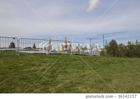 Zaryadye Park in Moscow, Russia. Zaryadye Park in Moscow, Russia. 36142157
