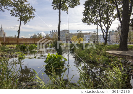 Zaryadye Park in Moscow, Russia. 36142186
