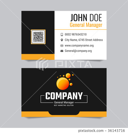 Modern business card Vector template design Modern business card Vector template design 36143716