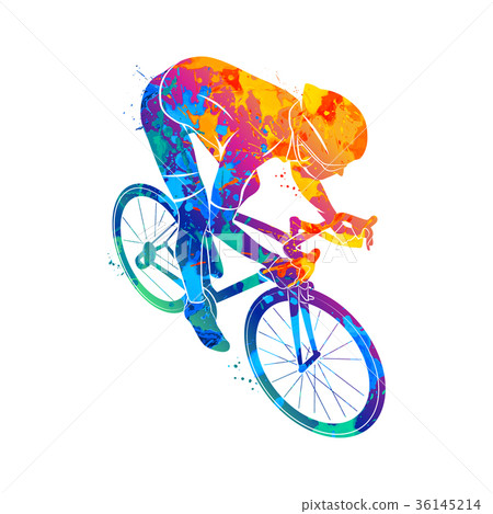 Athlete bike cyclist 36145214