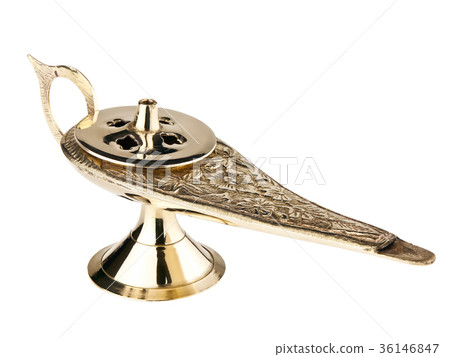 Golden Aladdin's Lamp 36146847