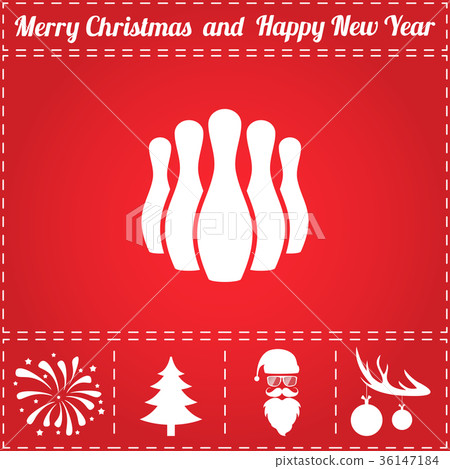 Bowling Icon Vector Bowling Icon Vector 36147184