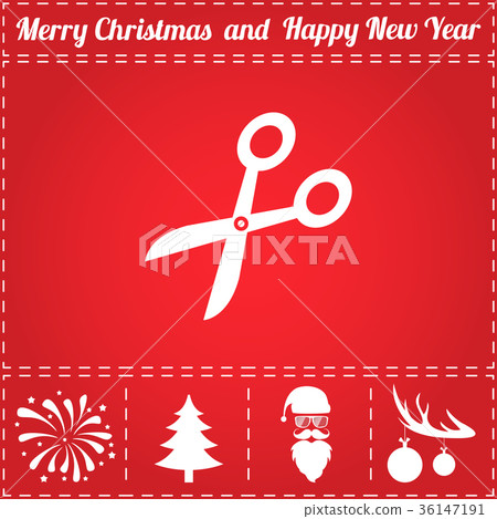 Scissors Icon Vector Scissors Icon Vector 36147191